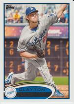 2012 Topps Base Set Series 2 #600 Clayton Kershaw