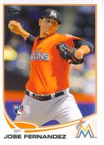 2013 Topps Base Set Series 2 #589 Jose Fernandez