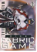 1997 Donruss Limited Fabrics #47 Marc Denis