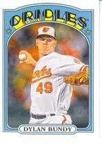 2013 Topps 1972 Topps Minis Series 2 #TM-73 Dylan Bundy