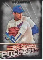 2016 Topps The Greatest Streaks #GS-08 Nolan Ryan