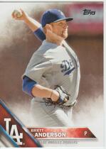 2016 Topps Base Set Series 2 #496 Brett Anderson
