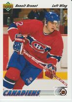 1991 Upper Deck Base Set #469 Benoit Brunet