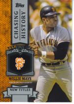 2013 Topps Chasing History Series 2 #CH-83 Willie Mays