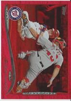 2014 Topps Red Hot Foil Series 2 #645 Wilson Ramos