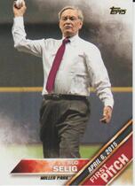 2016 Topps First Pitch #FP-12 Bud Selig