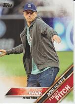 2016 Topps First Pitch #FP-19 Tony Hawk