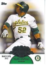 2013 Topps Making Their Mark #MM-1 Yoenis Cespedes
