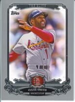 2013 Topps The Elite Silver #TE-11 Ozzie Smith