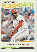 2013 Topps Heritage Baseball Flashbacks #BF-BG Bob Gibson