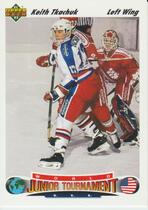 1991 Upper Deck Base Set #698 Keith Tkachuk