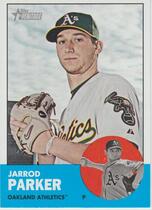 2012 Topps Heritage #247 Jarrod Parker