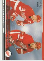 2001 Pacific Base Set #410 Darren Mccarty|Steve Yzerman