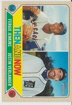 2017 Topps Heritage Then and Now #TAN-15 Fergie Jenkins|Justin Verlander