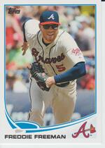 2013 Topps Base Set #105 Freddie Freeman