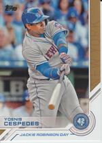 2017 Topps Jackie Robinson Day #JRD-20 Yoenis Cespedes