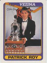1990 O-Pee-Chee OPC Base Set #512 Vezina Trophy