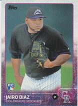 2015 Topps Base Set Series 2 #668 Jairo Diaz