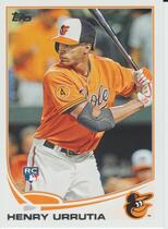 2013 Topps Update #US329 Henry Urrutia