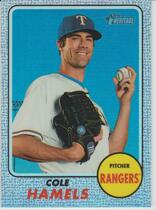 2017 Topps Heritage Chrome Hot Box Refractor #THC-473 Cole Hamels