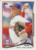 2014 Topps Base Set Series 2 #565 Roy Halladay