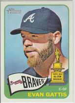 2014 Topps Heritage #279 Evan Gattis