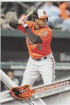 2017 Topps Base Set Series 2 #391 Jonathan Schoop