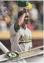 2017 Topps Base Set Series 2 #451 Jharel Cotton