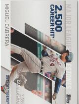 2017 Topps Major League Milestones #MLM-8 Miguel Cabrera