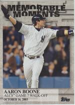 2017 Topps Memorable Moments #MM-10 Aaron Boone