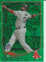 2013 Topps Update Emerald #US285 David Ortiz