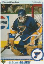 1990 Upper Deck Base Set #152 Vincent Riendeau