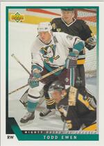 1993 Upper Deck Base Set #449 Todd Ewen