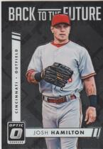 2016 Donruss Optic Back to the Future #BF12 Josh Hamilton