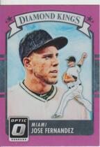 2016 Donruss Optic Pink #15 Jose Fernandez