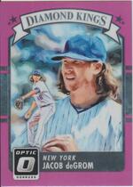 2016 Donruss Optic Pink #18 Jacob Degrom