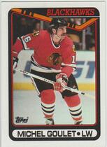 1990 Topps Base Set #329 Michel Goulet