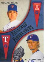 2013 Topps Update Franchise Forerunners #FF-8 Nolan Ryan|Yu Darvish