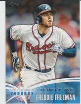 2014 Topps The Future is Now Series 2 #FN-52 Freddie Freeman