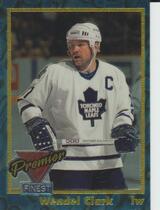 1993 Topps Premier Finest #9 Wendel Clark