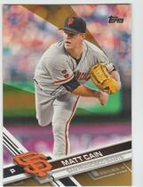 2017 Topps Gold Series 2 #693 Matt Cain