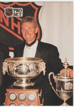 1991 Pro Set French #324 Wayne Gretzky