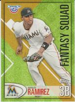 2012 Topps Opening Day Fantasy Squad #FS-12 Hanley Ramirez