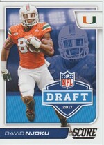 2017 Score NFL Draft #16 David Njoku