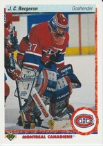 1990 Upper Deck Base Set #408 J.C. Bergeron