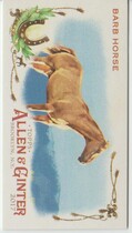 2017 Topps Allen & Ginter Mini Horse in the Race #HR-16 Barb Horse