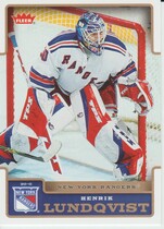 2006 Fleer Base Set #128 Henrik Lundqvist