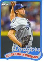 2014 Topps 1989 Topps Die Cut Minis #TM-2 Clayton Kershaw