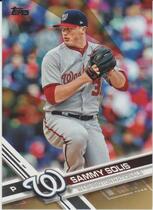 2017 Topps Update Gold #US210 Sammy Solis