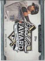 2017 Topps Update Hank Aaron Award Commemorative Patch #HA-JB Jose Bautista